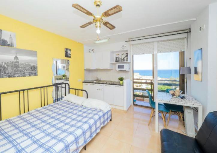 Sea View Studio Apartment Benalmadena Ngoại thất bức ảnh